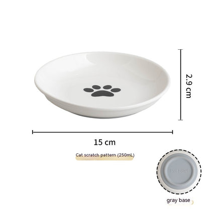 Cats Non Slip Healthy Ceramic Bowls