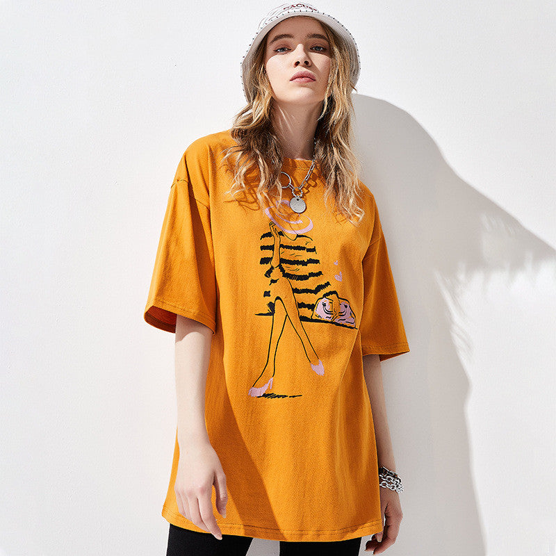 Trendy Cotton Character Tee