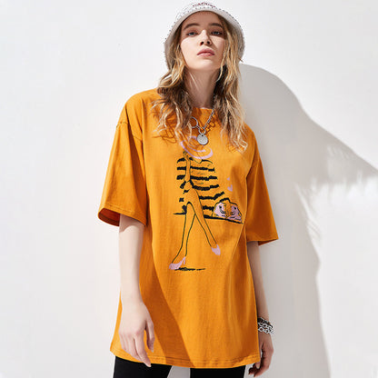 Trendy Cotton Character Tee