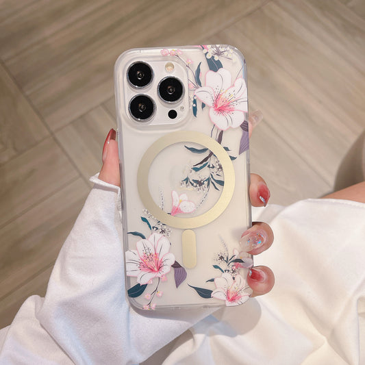 Loveblossom Clear Phone Case
