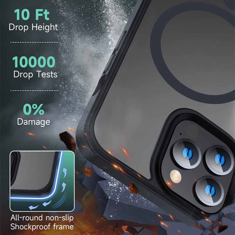 Max Protection Magnetic Wireless Charging iPhone Phone Cases