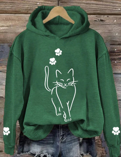 Womens New Meow Sweatshirts