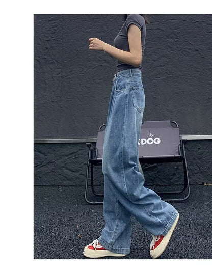 Casual Spring Summer Plus Size Cotton Jean For Women