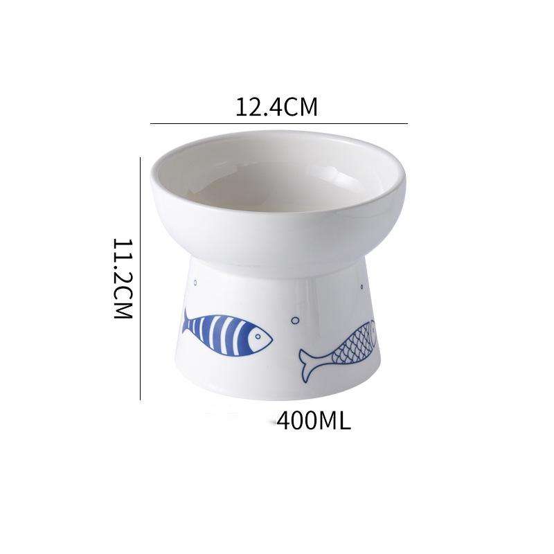 Cats Elevated Pool Design Non Slip Pet Bowls Feeder