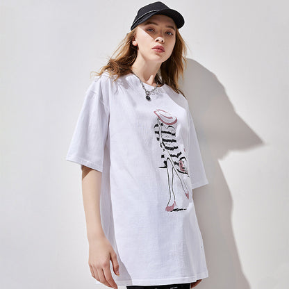 Trendy Cotton Character Tee