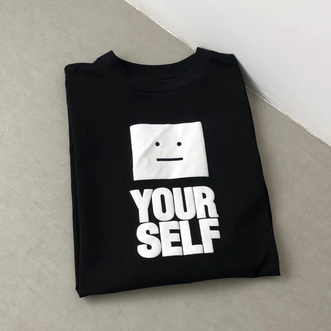 Overthinking Letter Print Breathable T Shirts