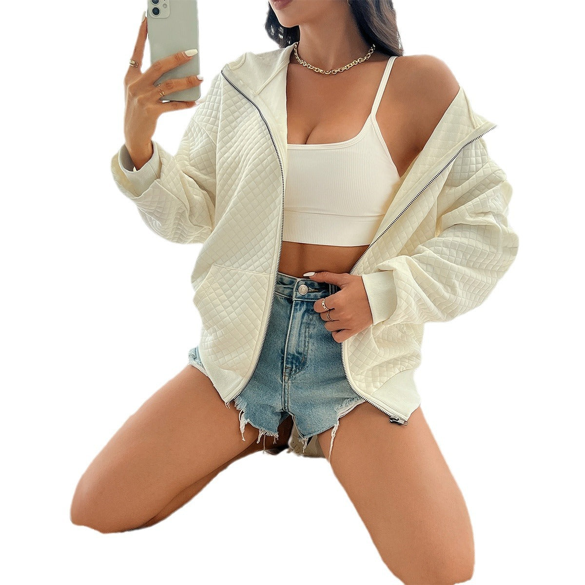 Spring Autumn Breeze Zip Coat