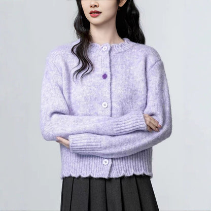 Chic Knitted Outwear Cardigan