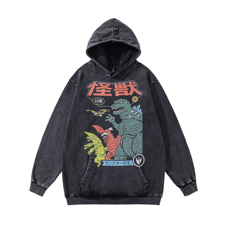 Womens Casual Skeleton Printed Sweatshirts