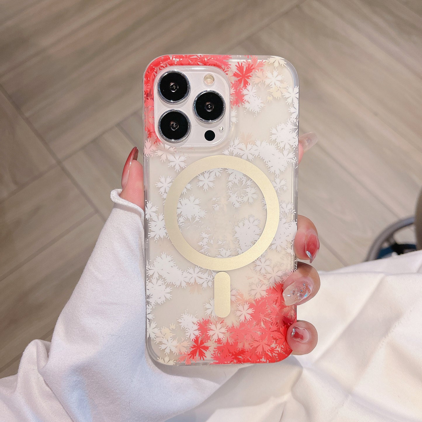 Loveblossom Clear Phone Case