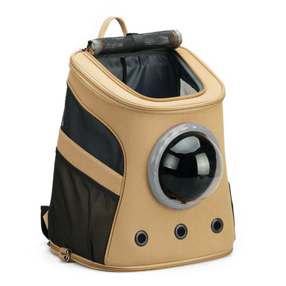 Portable Foldable Cat Dog Carrier Travel Backpack