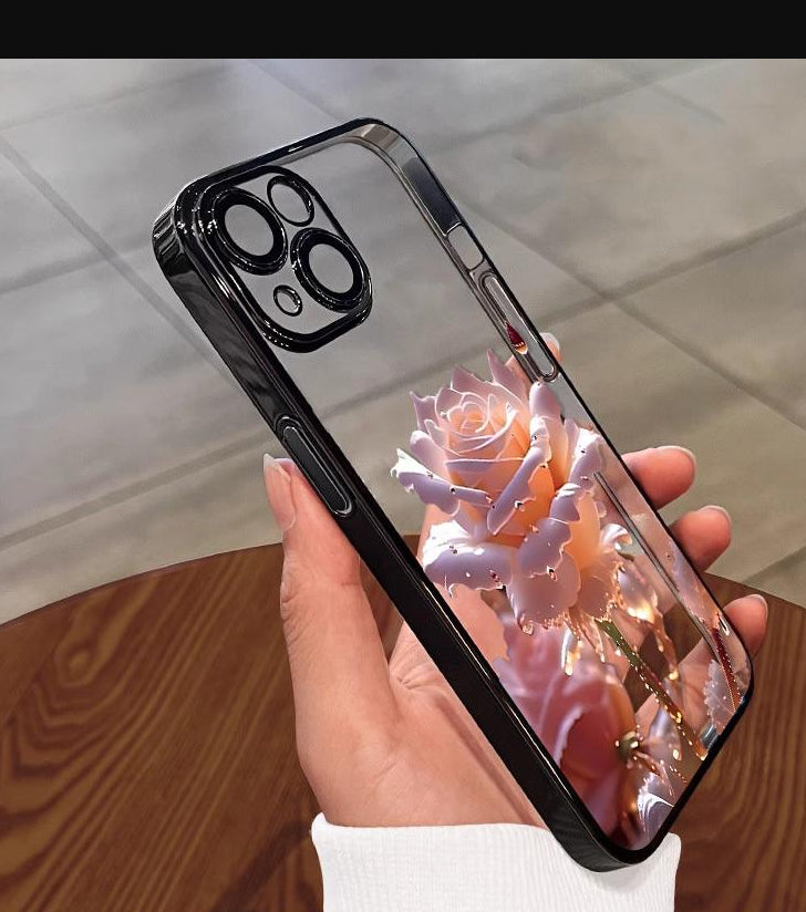 Crystal Rose Elegance Phone Case