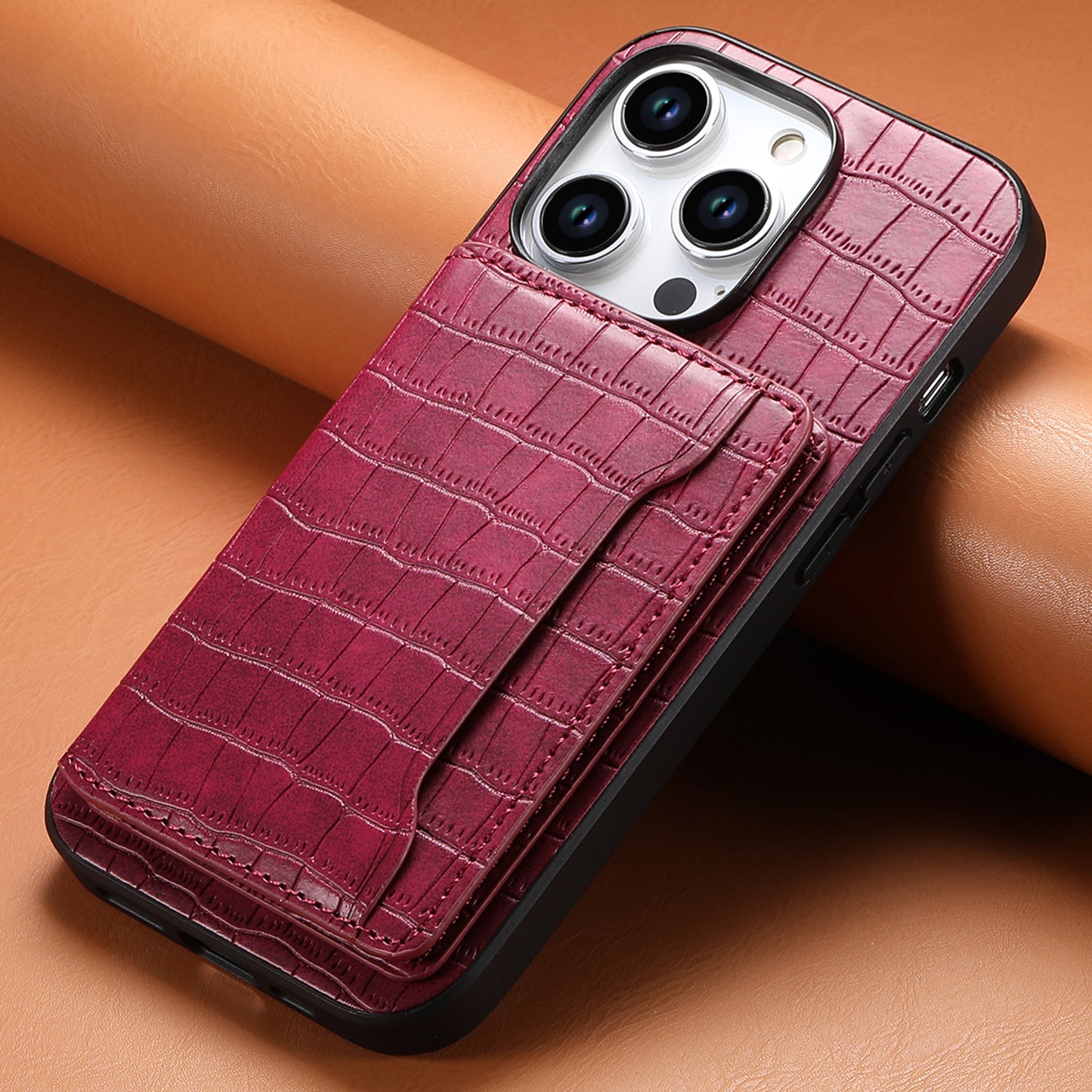 Leather Elegance iPhone Case