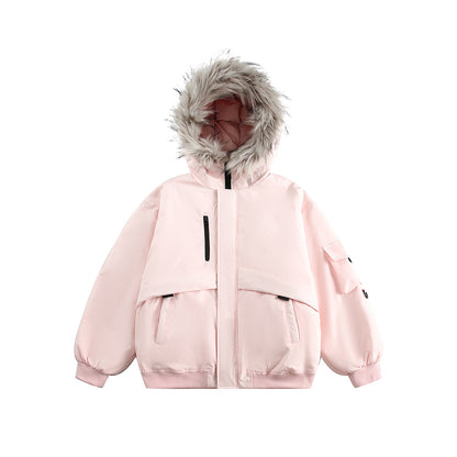 Cotton Padded Hooded Parka