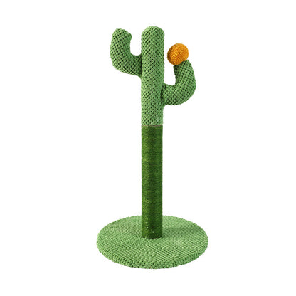 Adorable Cactus Cat Toy With Multiple Levels