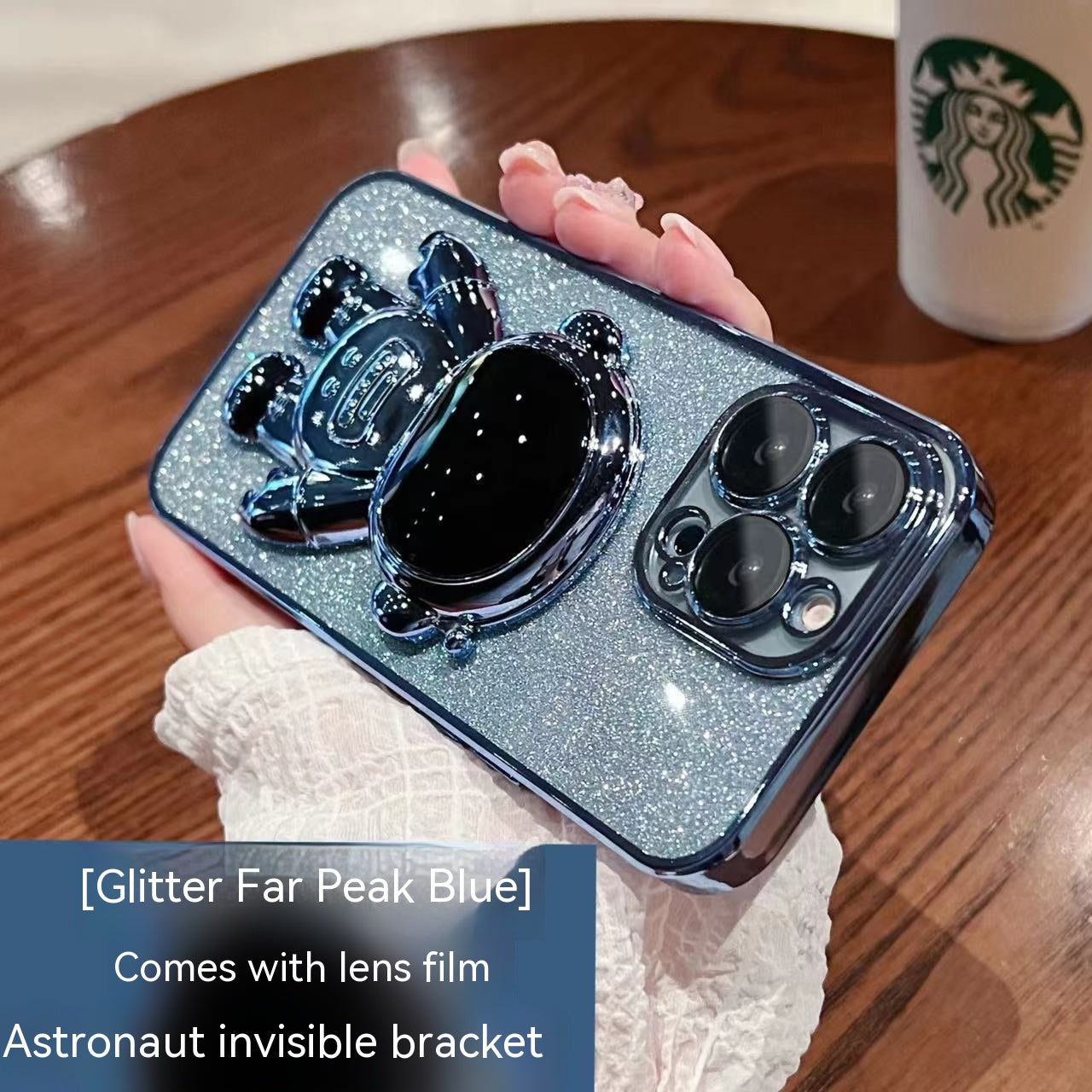 Astronaut Space Fighter Silicone iPhone 14 13 12 Phone Case