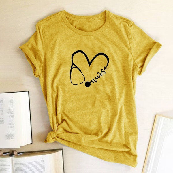 Womens Cowgirl At Heart Print T-Shirt