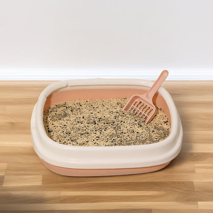 Anti Splash Cat Toilet Bedpan Plastic Litter Box