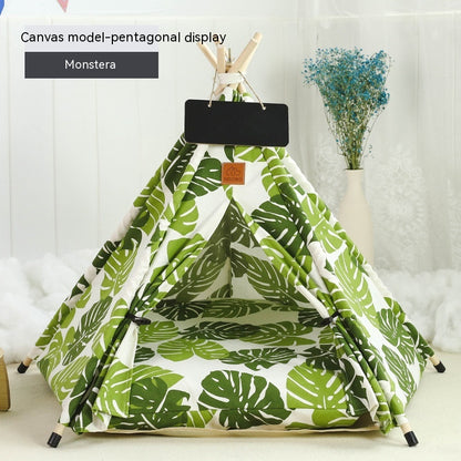 Portable Pet Tent House