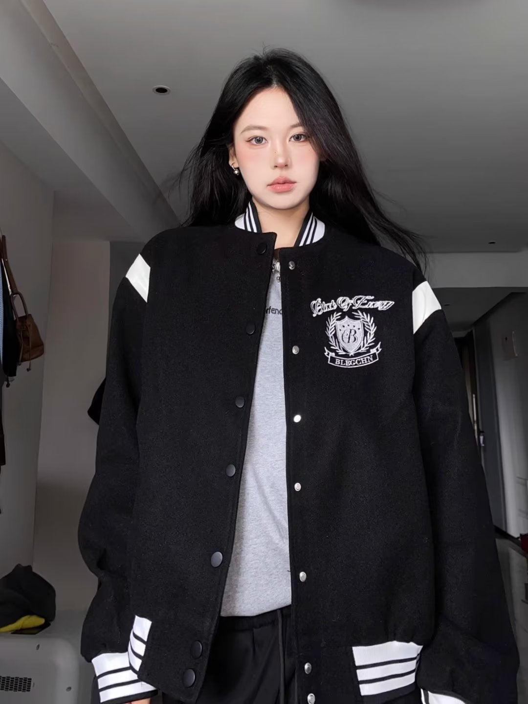 Womens High School Style Bomber Jackets