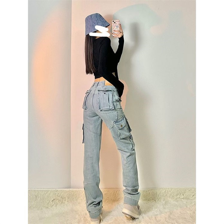 Casual Baggy Cargo Jeans