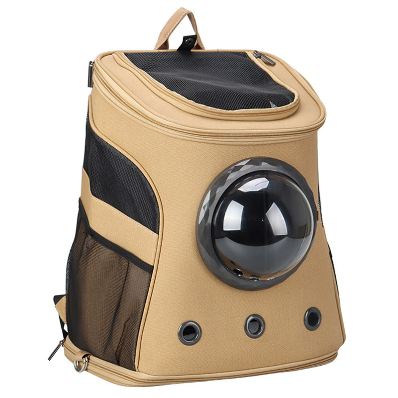 Portable Foldable Cat Dog Carrier Travel Backpack