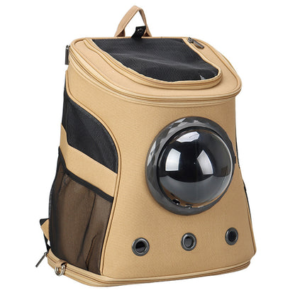 Portable Foldable Cat Dog Carrier Travel Backpack