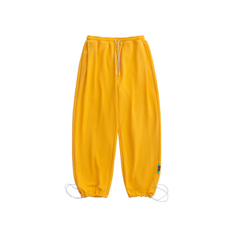 Summer Autumn Breathable Drawstring Sweatpants