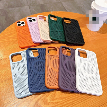 Mesh Heat Dissipation iPhone Phone Cases