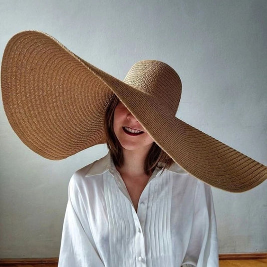 Summer Sun Protection: Foldable Oversized Beach Hat