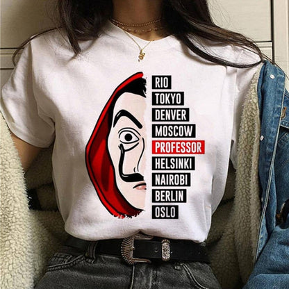 Women's La Casa De Papel Revolution T-Shirts