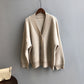 Women Button Fly Poncho Cardigans
