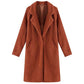 New Autumn Winter Faux Fur Plush Outwear Coat For Women