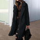 New Autumn Winter Faux Fur Plush Outwear Coat For Women