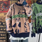 Womens Casual Knitted Cat Themed Autumn Winter Sweater