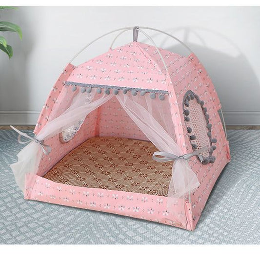 Cute Cozy Cat Tent Bed