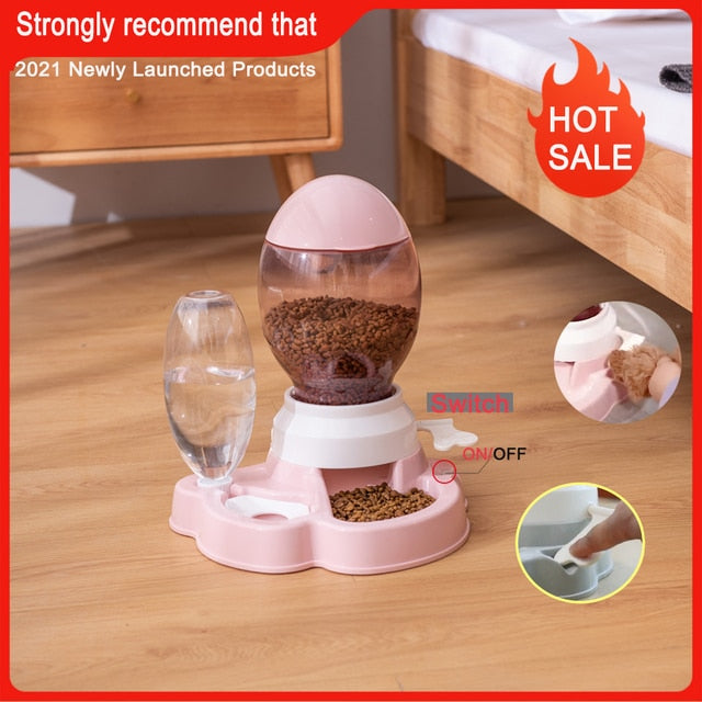 1.5L Capacity Automatic Cat Dog Drinking Fountain Bowl Pet Supplies