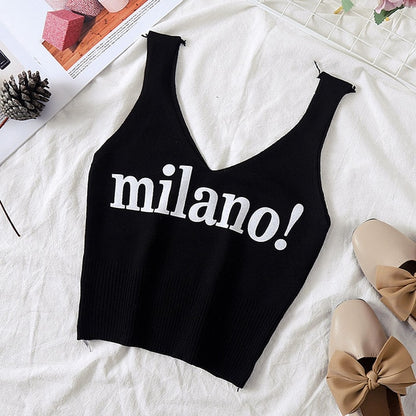 Women's Milano Sexy Crop Tops