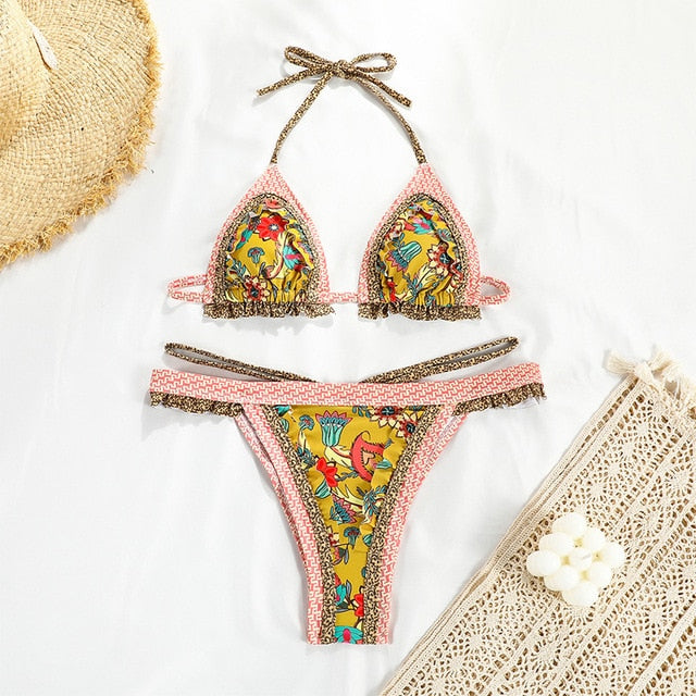 New Triangle Sexy Brazilian Micro Bikinis