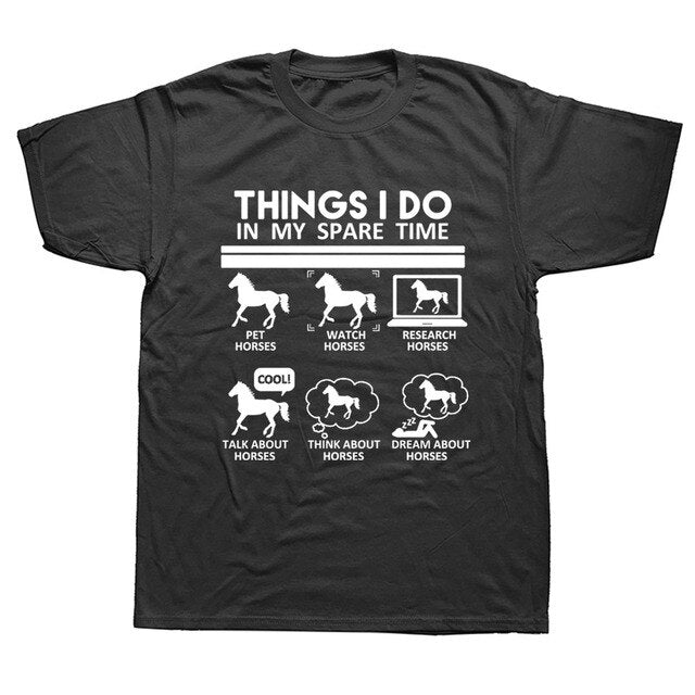 My Horse is Calling Unisex Summer T Shirts