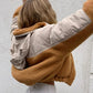 Womens Casual Patchwork Hooded Jacket