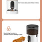 Stainless Steel Audio Recorder 4L WiFi App Automatic Cat Dog Pet Feeder