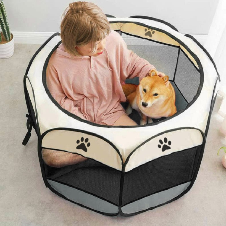 Cats Foldable Tent House Bed