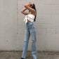 Women's Fashion Ripped Distressed Jeans