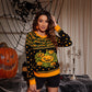 Womens Black Knitted Halloween Sweaters