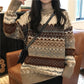 Womens Rustic Style GEOMETRIC Sweaters