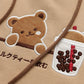Cute Bear Anime Autumn Winter Hoodies For Women