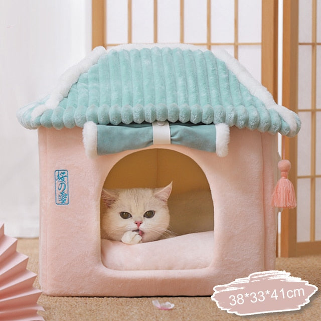 Winter Pet Furniture Sweety Warm Cat House