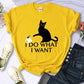 Women's Sport Cat Cool Summer T Shirts