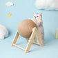 Cat Toy Interactive Rope Ball Scratch Paws